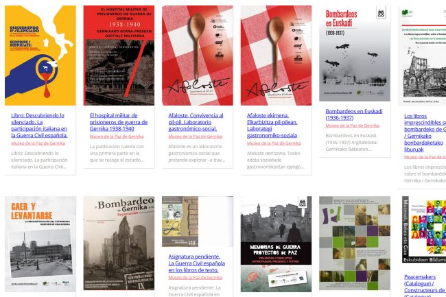 Publicaciones del Museo de la Paz de Gernika