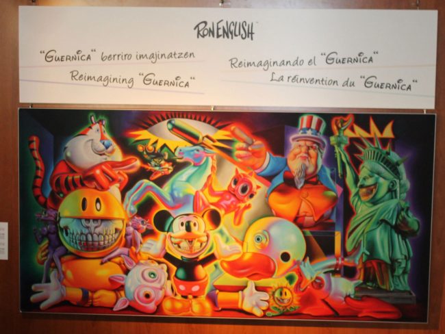 Ron English: reimaginando el “Guernica”