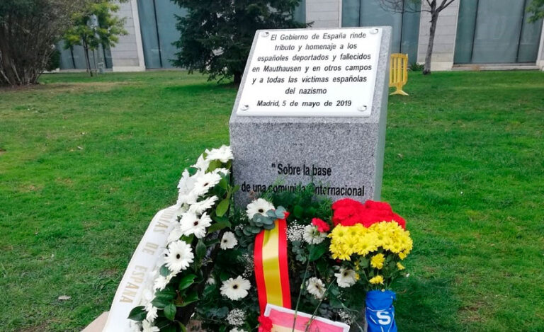 Homenaje a los españoles deportados y fallecidos en Mauthausen- 5 de mayo de 2023