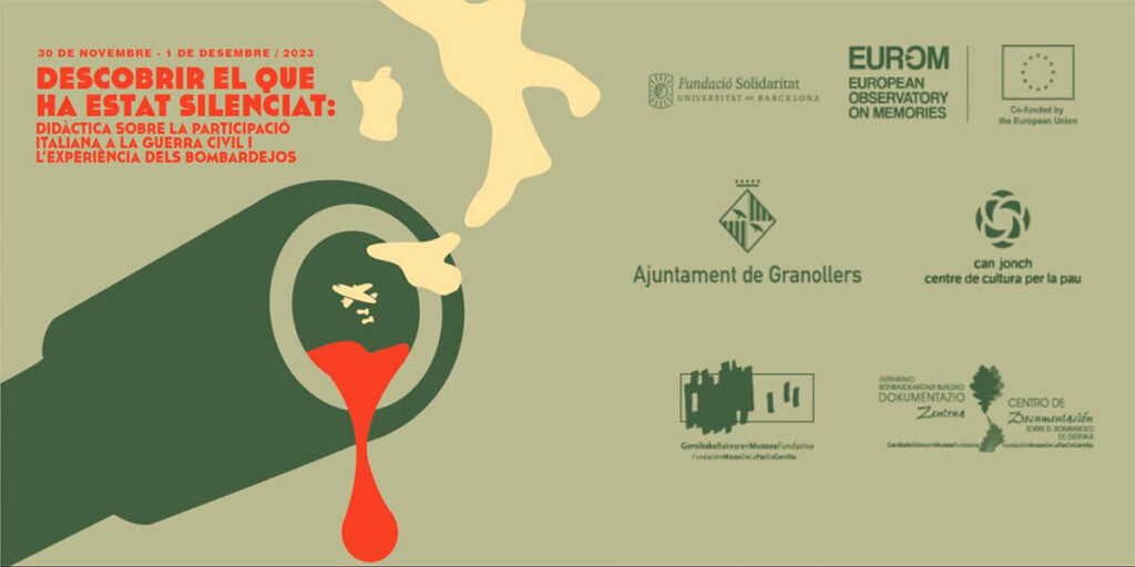 Descubrir lo que se ha silenciado: La enseñanza de la participación italiana en la Guerra Civil y la experiencia de los bombardeos. 30 de noviembre - 1 de diciembre de 2023
