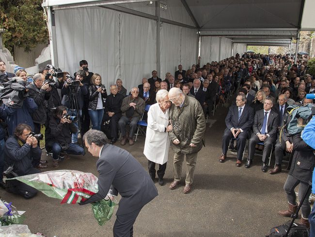 Conmemoración del 80º aniversario del bombardeo de Gernika