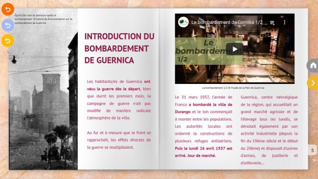 Material educativo online: El bombardeo de Gernika